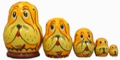 Mini Dog Doll 5pc./1