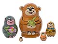 Mini Monkey w/ Banana Doll 5pc./1
