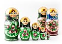 Flowers Classical Doll 5pc./6