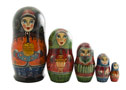 Pancake Classical Doll 5pc./6