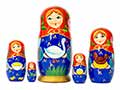 Goose Classical Doll 5pc./6
