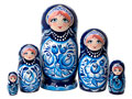 Gzhel Classical Doll 5pc./6