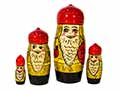 Semenov Viking Doll 4pc. - Folk Art