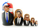 Bush w/ Previous Presidents Doll - Gift For Him