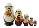 Male Chef Doll 5pc./6