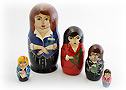 Female Teacher Doll 5pc./6
