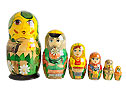 Turnip Story Doll 7pc./8