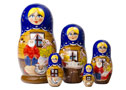 Spotted Hen Story Doll 5pc./6