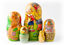 Buratino (Pinochio) Doll 5pc./6
