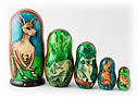 Australian Wildlife Doll 5pc./6