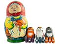 Matryoshka Grandmother 13pc. - Folk Art