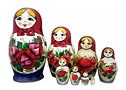 Nolinsk Red Scarf Doll 8pc./6