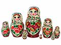 Nolinsk White Scarf Doll 8pc/7