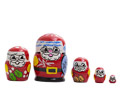 Mini Santa Doll 5pc./1