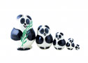 Happy Panda Doll 5pc Small Mini - Collectible Bears