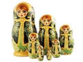 Gold-Framed Doll 7pc./8