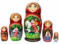 Gold-Framed Theme Doll 5pc./6