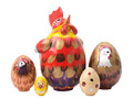 Rooster Nesting Egg 5pc./4
