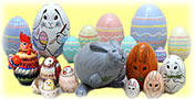 Easter Medley of Four Spring Nesting Dolls