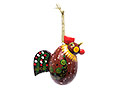 Rooster Christmas Ornament at GoldenCockerel.com