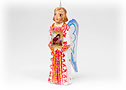 Carved Guardian Angel Ornament at GoldenCockerel.com