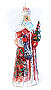 Carved Father Frost Christmas Ornament at GoldenCockerel.com