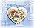 RAGGEDY ANN & ANDY Brooch