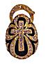 Faberge-Style Egg Pendant 