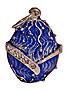 Faberge-Style Egg Pendant 