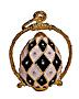 Faberge-Style Egg Pendant 