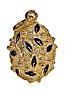Faberge-Style Egg Pendant 