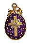 Faberge-Style Egg Pendant 