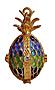 Faberge-Style Egg Pendant 