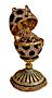 Faberge-Style Egg Pendant 