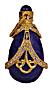 Faberge-Style Egg Pendant 