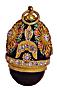 Faberge-Style Egg Pendant 