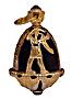 Faberge-Style Egg Pendant 