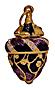 Faberge-Style Egg Pendant 