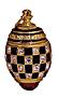 Faberge-Style Egg Pendant 