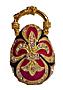 Faberge-Style Egg Pendant 