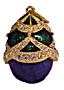 Faberge-Style Egg Pendant 