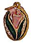 Faberge-Style Egg Pendant 