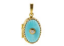 Faberge-Style Locket Pendant