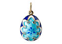 Faberge-Style Egg Pendant 