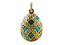 Green Sparkly Ornament pendant - Gift For Her