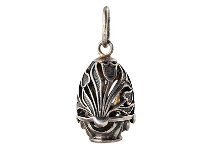 Silver Delicate Bouquet Pendant