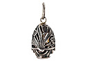 St. Silver Delicate Bouquet Pendant - Gift For Her