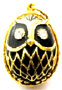 Faberge-Style Egg Pendant 