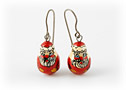 Small Father Frost Earrings