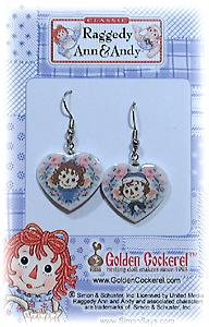 RAGGEDY ANN & ANDY Earrings-WIRES